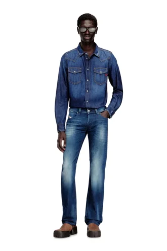 d-vega Denimskjorta med påsydda fickor