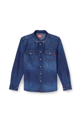 d-vega Denimskjorta med påsydda fickor