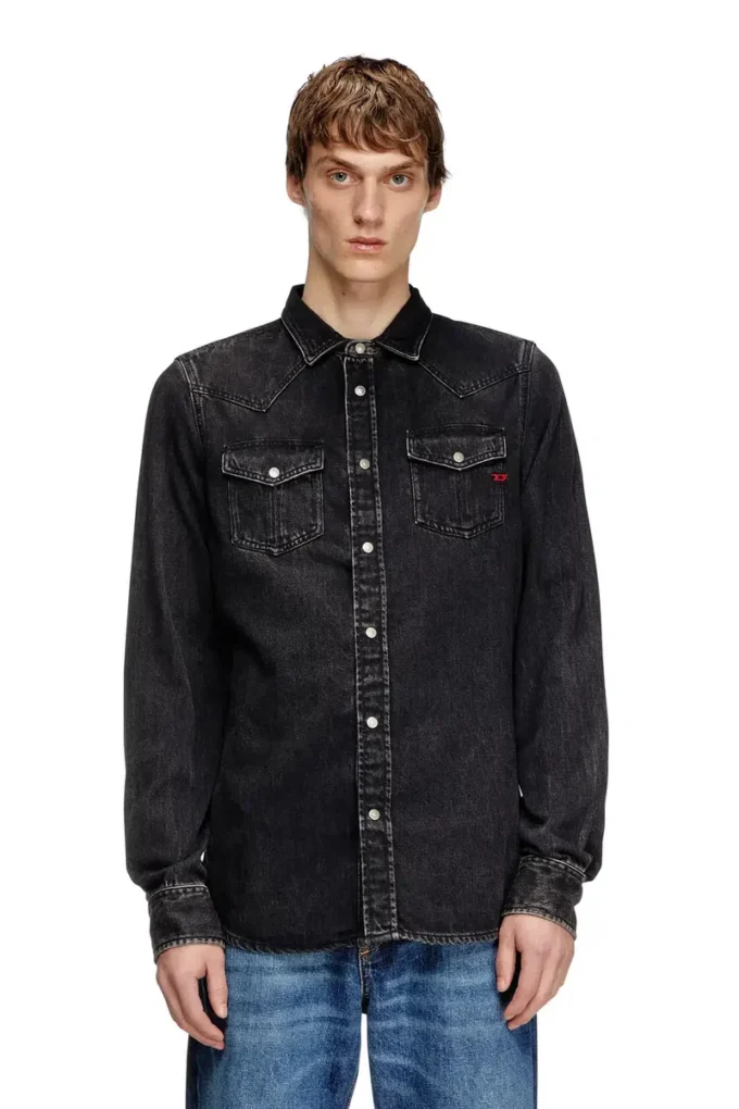 d-vega Overshirt i Tencel-denim d-vega Overshirt i Tencel-denim