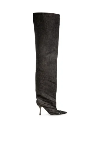 d-venus 90 otk boot D-Venus-Over-the-knee boots i belagd denim
