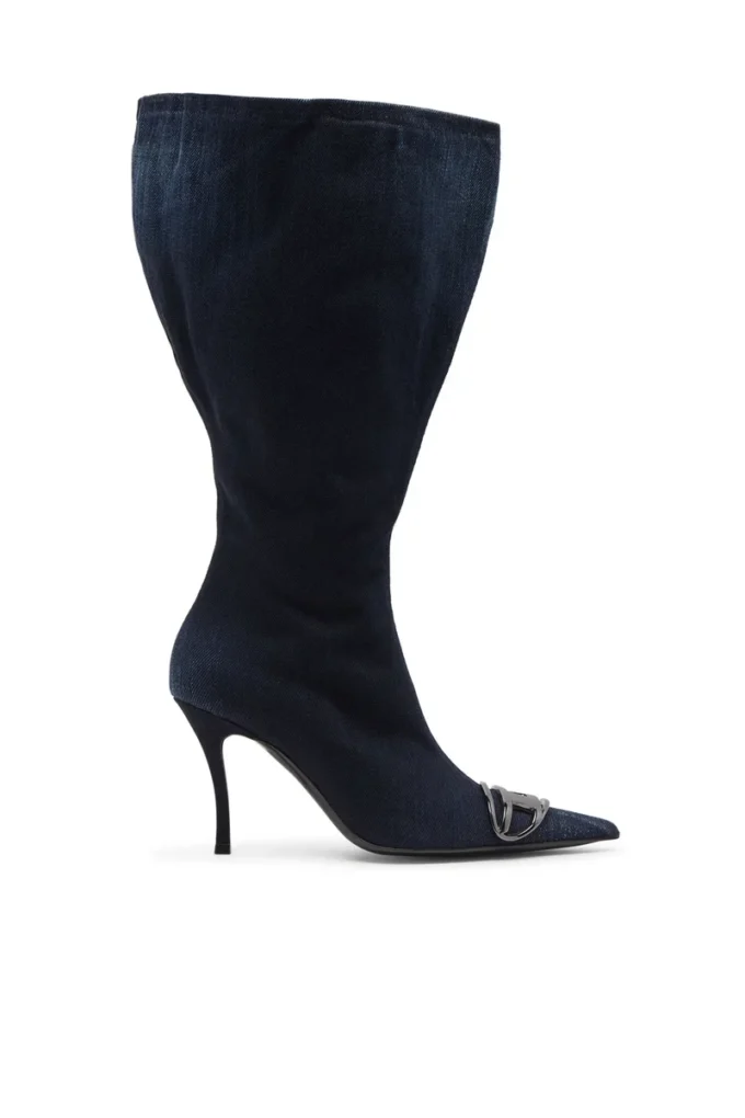 d-venus kb large D-Venus-Wide knähöga stövlar i denim d-venus kb large D-Venus-Wide knähöga stövlar i denim