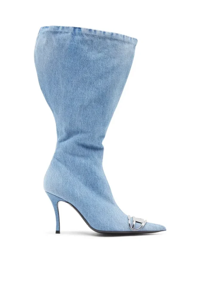 d-venus kb large D-Venus-Wide knähöga stövlar i denim d-venus kb large D-Venus-Wide knähöga stövlar i denim