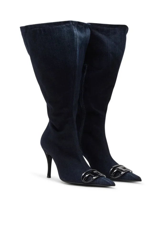 d-venus kb large D-Venus-Wide knähöga stövlar i denim d-venus kb large D-Venus-Wide knähöga stövlar i denim