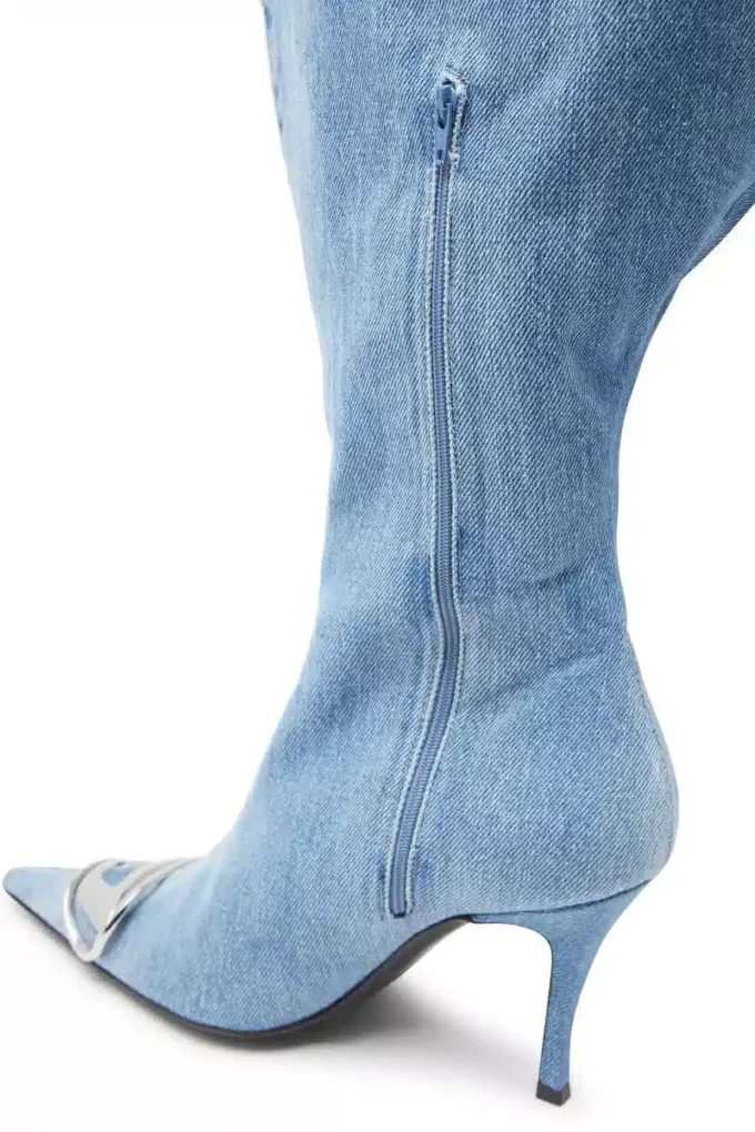 d-venus kb large D-Venus-Wide knähöga stövlar i denim d-venus kb large D-Venus-Wide knähöga stövlar i denim