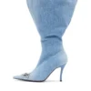 d-venus kb large D-Venus-Wide knähöga stövlar i denim d-venus kb large D-Venus-Wide knähöga stövlar i denim