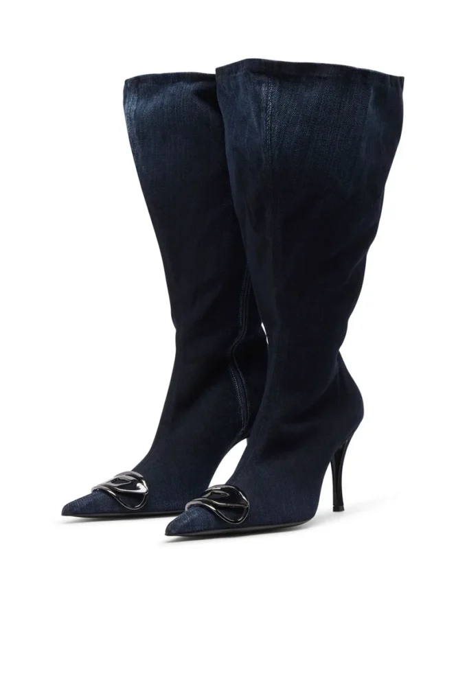 d-venus kb large D-Venus-Wide knähöga stövlar i denim d-venus kb large D-Venus-Wide knähöga stövlar i denim
