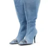 d-venus kb large D-Venus-Wide knähöga stövlar i denim d-venus kb large D-Venus-Wide knähöga stövlar i denim