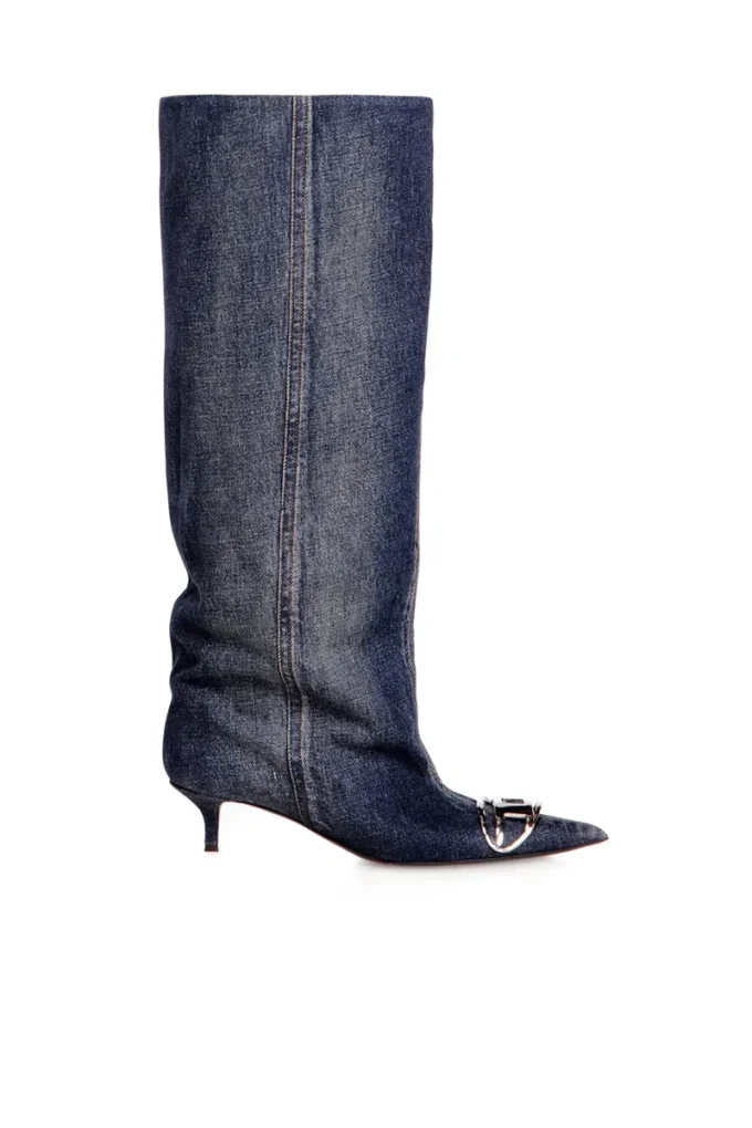 d-venus kb slouchy D-Venus-Slouchy knähöga stövlar i denim d-venus kb slouchy D-Venus-Slouchy knähöga stövlar i denim