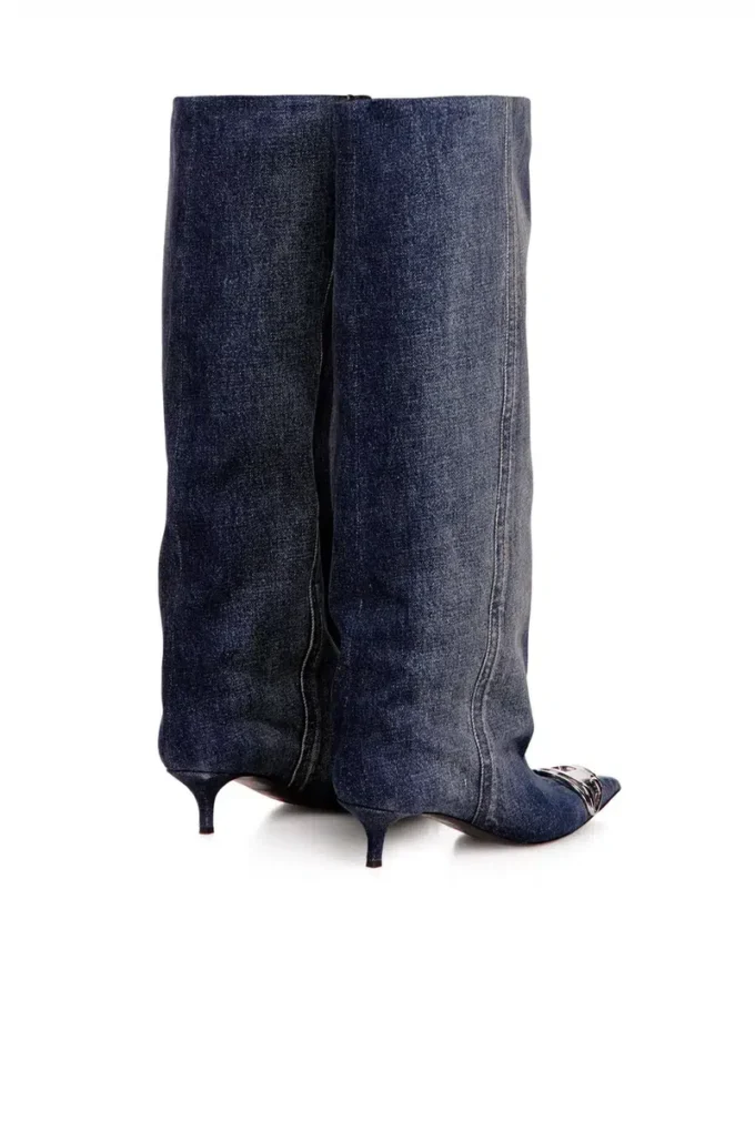 d-venus kb slouchy D-Venus-Slouchy knähöga stövlar i denim d-venus kb slouchy D-Venus-Slouchy knähöga stövlar i denim