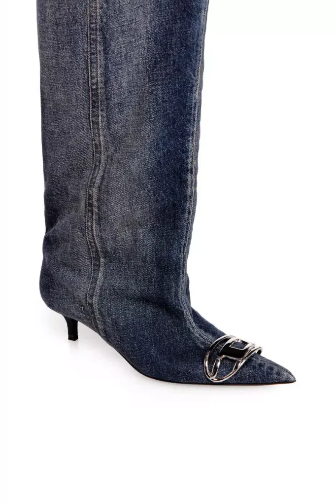 d-venus kb slouchy D-Venus-Slouchy knähöga stövlar i denim d-venus kb slouchy D-Venus-Slouchy knähöga stövlar i denim