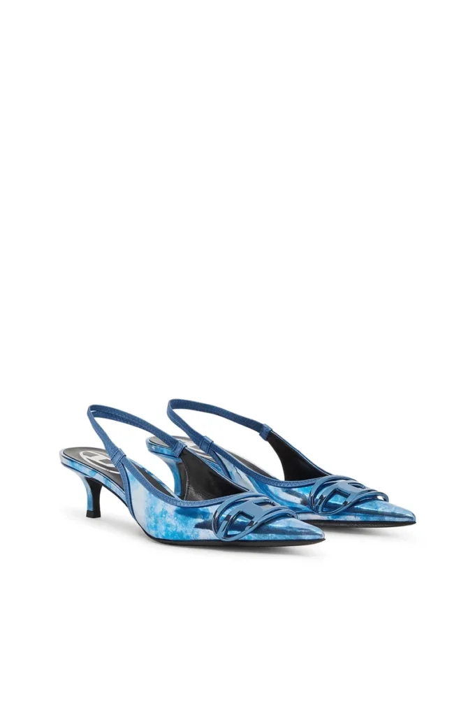 d-venus sb 40 D-Venus-Tvåfärgade pumps med metallisk slingback d-venus sb 40 D-Venus-Tvåfärgade pumps med metallisk slingback