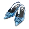 d-venus sb 40 D-Venus-Tvåfärgade pumps med metallisk slingback d-venus sb 40 D-Venus-Tvåfärgade pumps med metallisk slingback