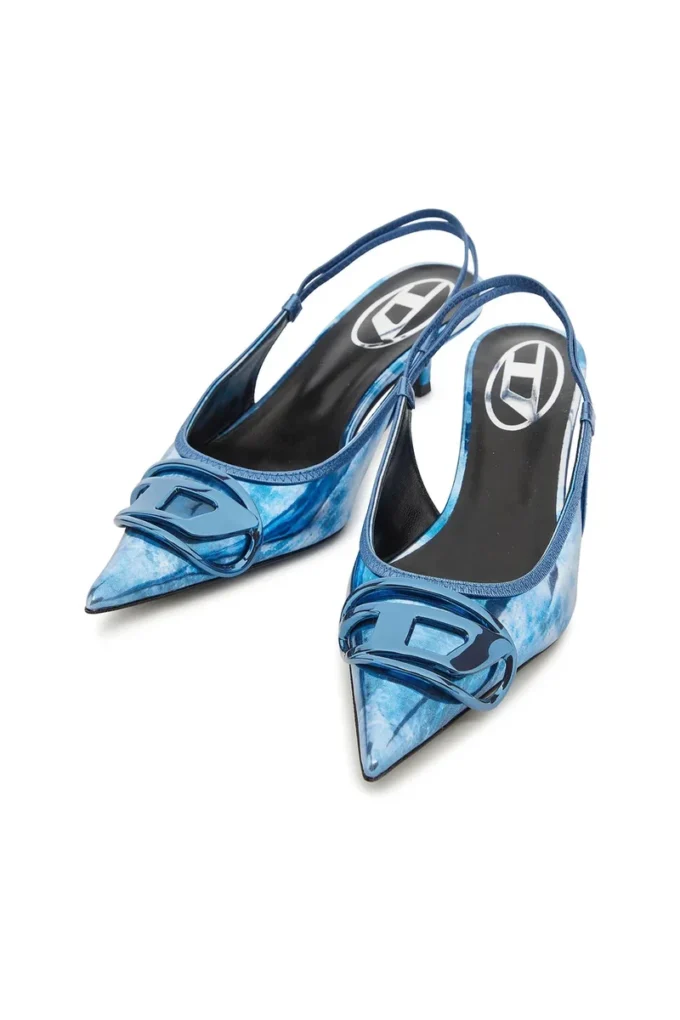 d-venus sb 40 D-Venus-Tvåfärgade pumps med metallisk slingback d-venus sb 40 D-Venus-Tvåfärgade pumps med metallisk slingback