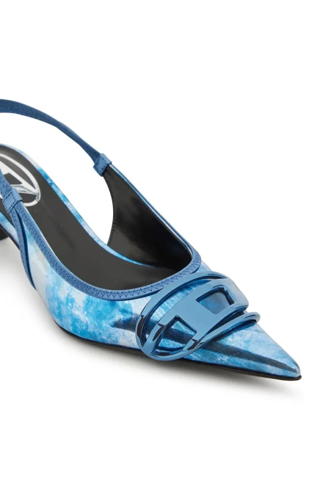 d-venus sb 40 D-Venus-Tvåfärgade pumps med metallisk slingback d-venus sb 40 D-Venus-Tvåfärgade pumps med metallisk slingback