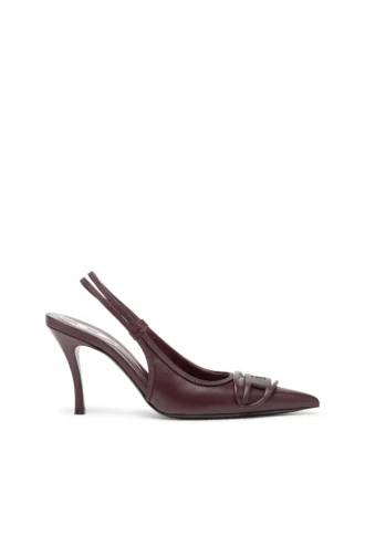 d-venus sb D-Venus-Burgundy pumps med rem i nappa