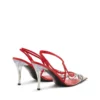 d-venus sb D-Venus-Läderkantade transparenta pumps med rem bak d-venus sb D-Venus-Läderkantade transparenta pumps med rem bak