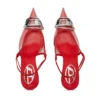 d-venus sb D-Venus-Läderkantade transparenta pumps med rem bak d-venus sb D-Venus-Läderkantade transparenta pumps med rem bak