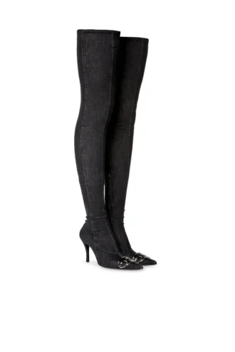 d-venus tbt d D-Venus Tbt D Boots – Överknästrumpor i stretchdenim