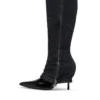 d-venus twisted boot D-Venus-Stiletto knähöga stövlar med jean trompe l’oeil d-venus twisted boot D-Venus-Stiletto knähöga stövlar med jean trompe l’oeil