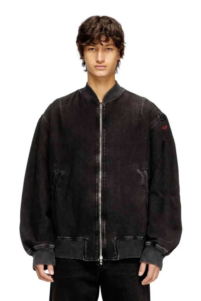 d-vinz Bomberjacka i clean-wash denim d-vinz Bomberjacka i clean-wash denim