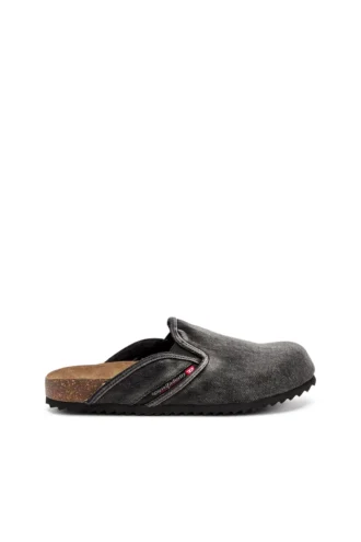 d-woodstock slip-on D-Woodstock-Denim mules