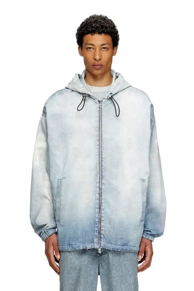 d-wynny jogg Hoodjacka i tryckt blek-effekt JoggJeans