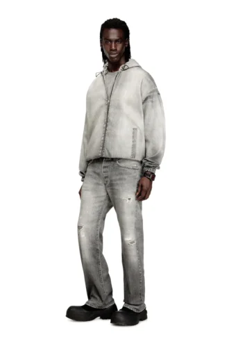 d-wynny jogg Jacka med huva i trompe l’oeil JoggJeans