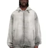 d-wynny jogg Jacka med huva i trompe l’oeil JoggJeans