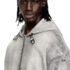 d-wynny jogg Jacka med huva i trompe l’oeil JoggJeans