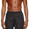 daniel-41-mono-utlt Halvlånga badshorts med logotyp över hela plagget daniel-41-mono-utlt Halvlånga badshorts med logotyp över hela plagget