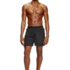 daniel-41-mono-utlt Halvlånga badshorts med logotyp över hela plagget daniel-41-mono-utlt Halvlånga badshorts med logotyp över hela plagget