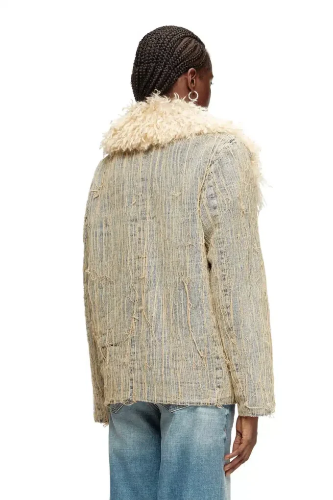 de-aconic-s Jacka i flytande trådjacquarddenim de-aconic-s Jacka i flytande trådjacquarddenim