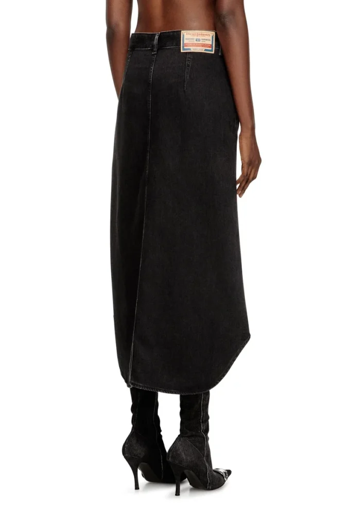 de-ard-long Midi-jeanskjol de-ard-long Midi-jeanskjol