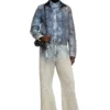 de-ateli-s Kort jacka i grafisk bouclé-denim de-ateli-s Kort jacka i grafisk bouclé-denim