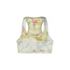 de-detop-fse Kort topp i blommig devoré-denim de-detop-fse Kort topp i blommig devoré-denim
