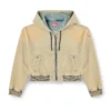 de-giri-crop jogg Hoodie med dragkedja i färgade JoggJeans