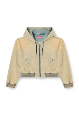 de-giri-crop jogg Hoodie med dragkedja i färgade JoggJeans