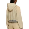 de-giri-crop jogg Hoodie med dragkedja i färgade JoggJeans