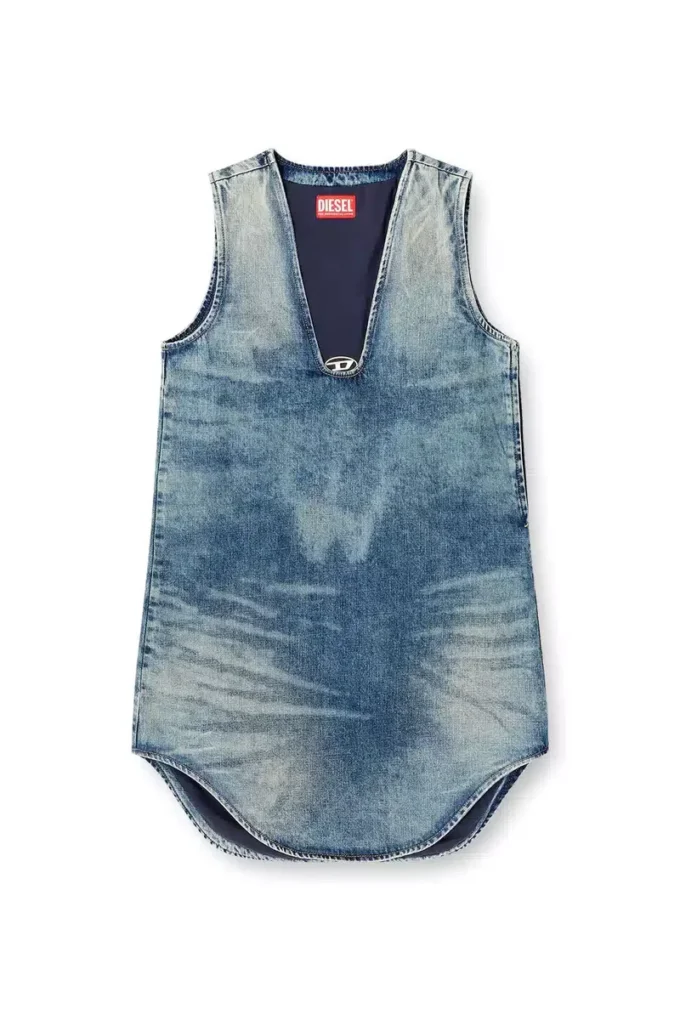 de-laris-dress-s Kort klänning i marmorerad denim de-laris-dress-s Kort klänning i marmorerad denim