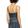 de-mellis-s Top i gradient fluid denim