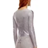 de-nikki-ls-fse Bodysuit i glittrande denim de-nikki-ls-fse Bodysuit i glittrande denim