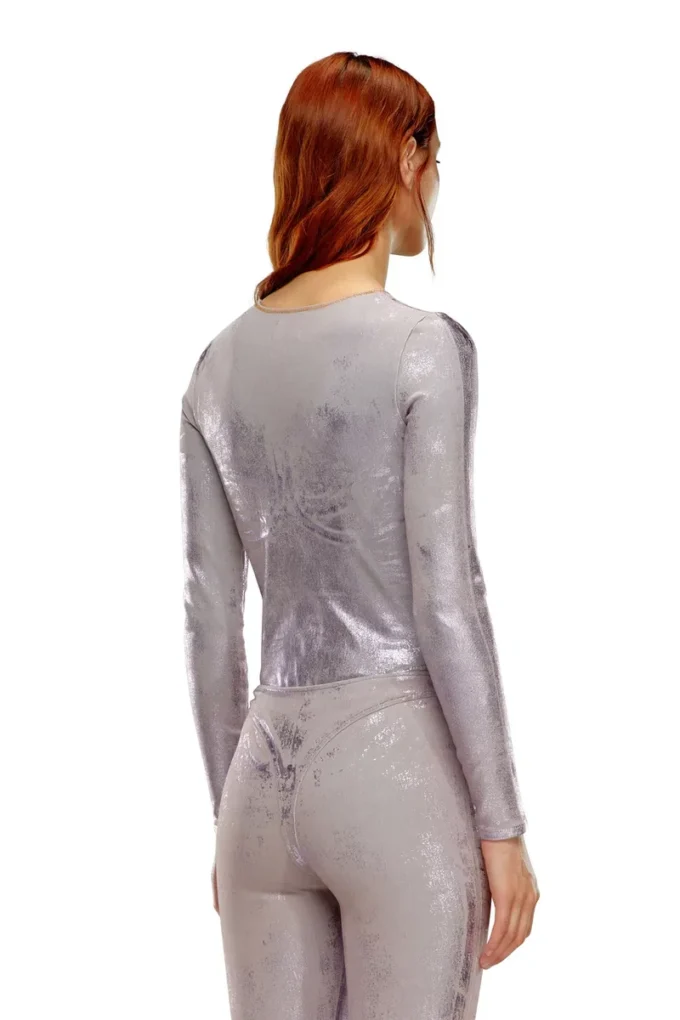 de-nikki-ls-fse Bodysuit i glittrande denim de-nikki-ls-fse Bodysuit i glittrande denim