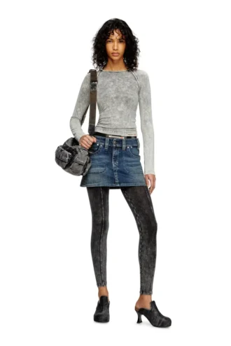 de-rago-re Minikjol i Rehab-denim