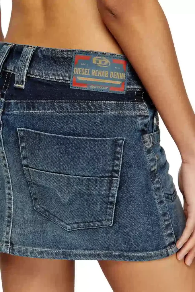 de-rago-re Minikjol i Rehab-denim de-rago-re Minikjol i Rehab-denim