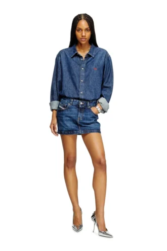 de-ron Minikjol i denim