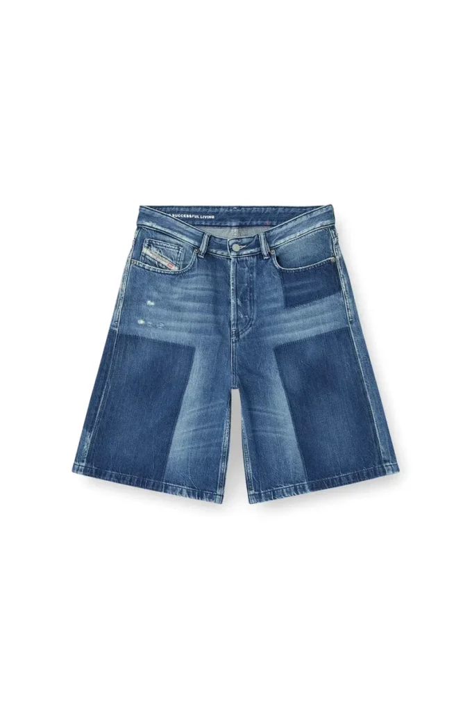 de-sire-short Shorts i kontrastfärgad denim de-sire-short Shorts i kontrastfärgad denim
