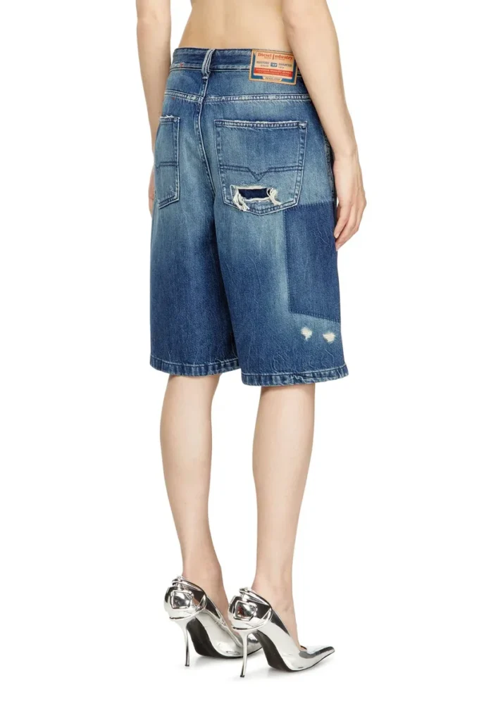 de-sire-short Shorts i kontrastfärgad denim de-sire-short Shorts i kontrastfärgad denim