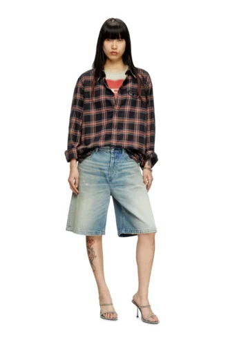 de-sire-short Shorts i slitna denim