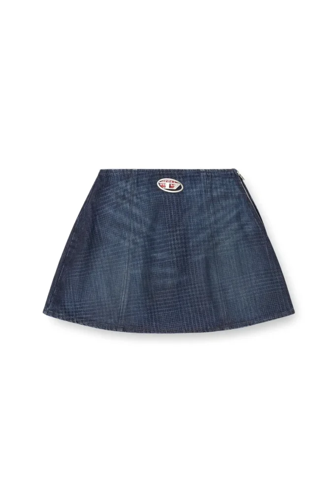 de-sweny-s1 Minikjol i Prince of Wales-denim de-sweny-s1 Minikjol i Prince of Wales-denim