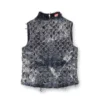 de-tapi-fsh1 Ärmlös topp i hundtandsmönstrad tie-dye-denim de-tapi-fsh1 Ärmlös topp i hundtandsmönstrad tie-dye-denim